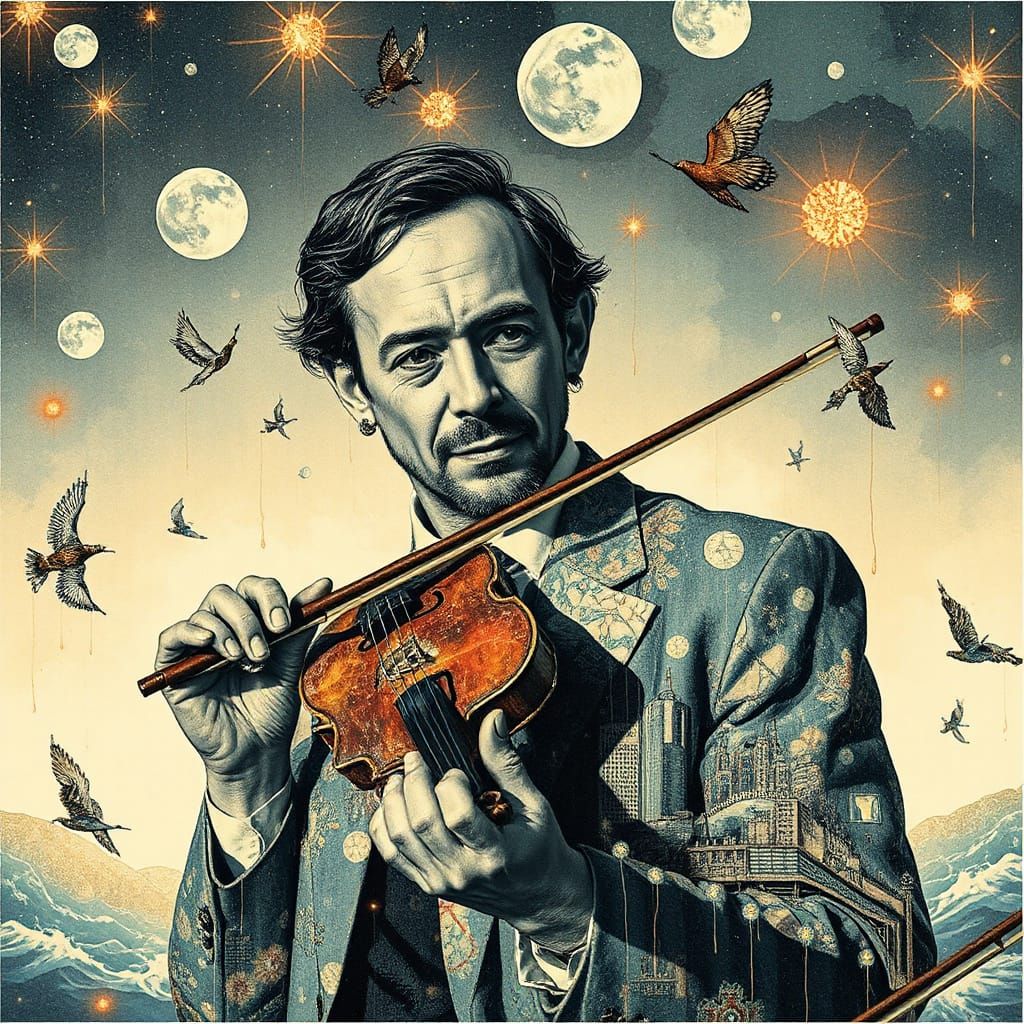 Fiddlers in a Dreamlike World of Stars and Oceans