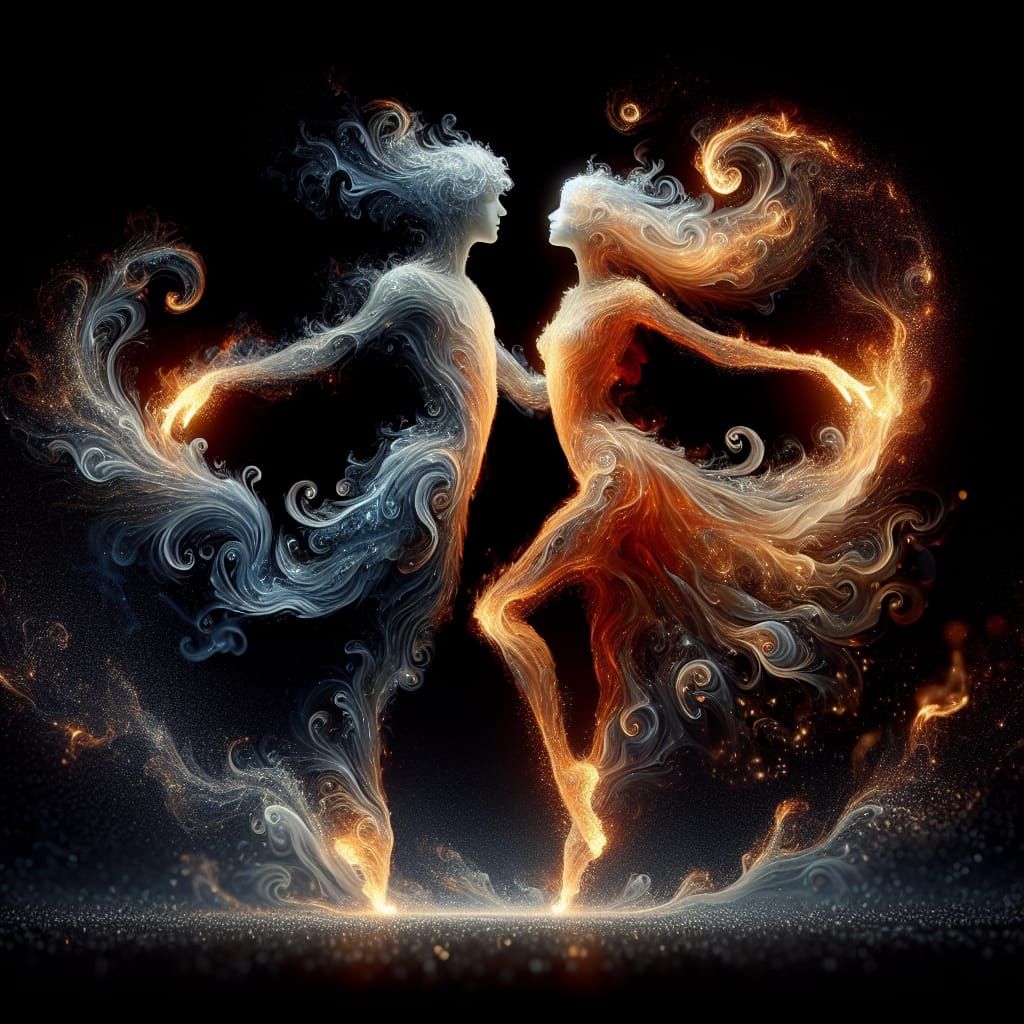 Fire and Water Dance in Hypermaximalism