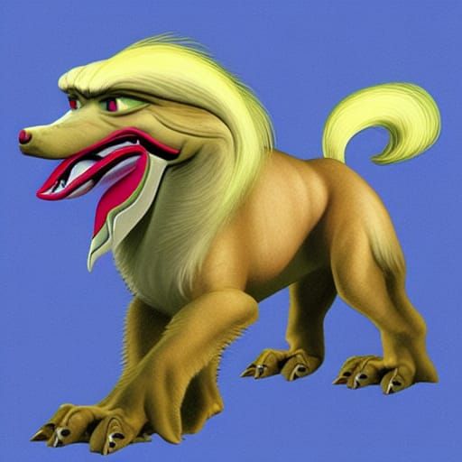 Donald Trump Rides Falcor: Hyperdetailed Concept Art