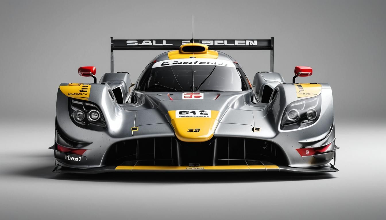 Saleen Vision GT Le Mans Race Car in Studio