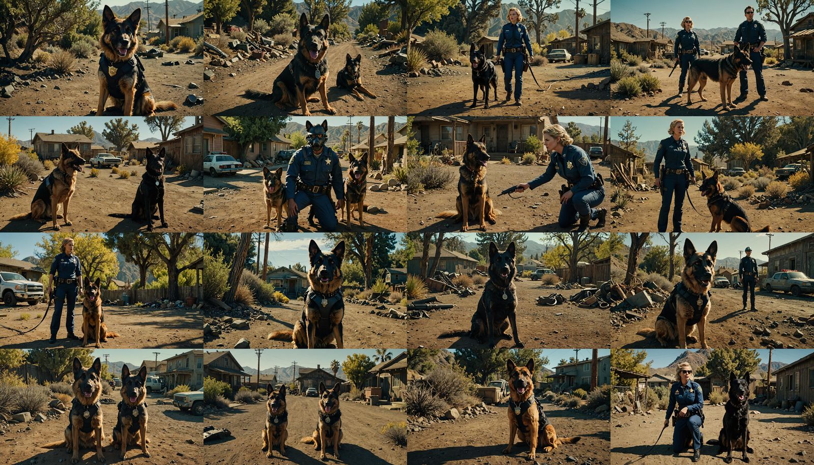 Fallout Characters: Cinematic Film Still