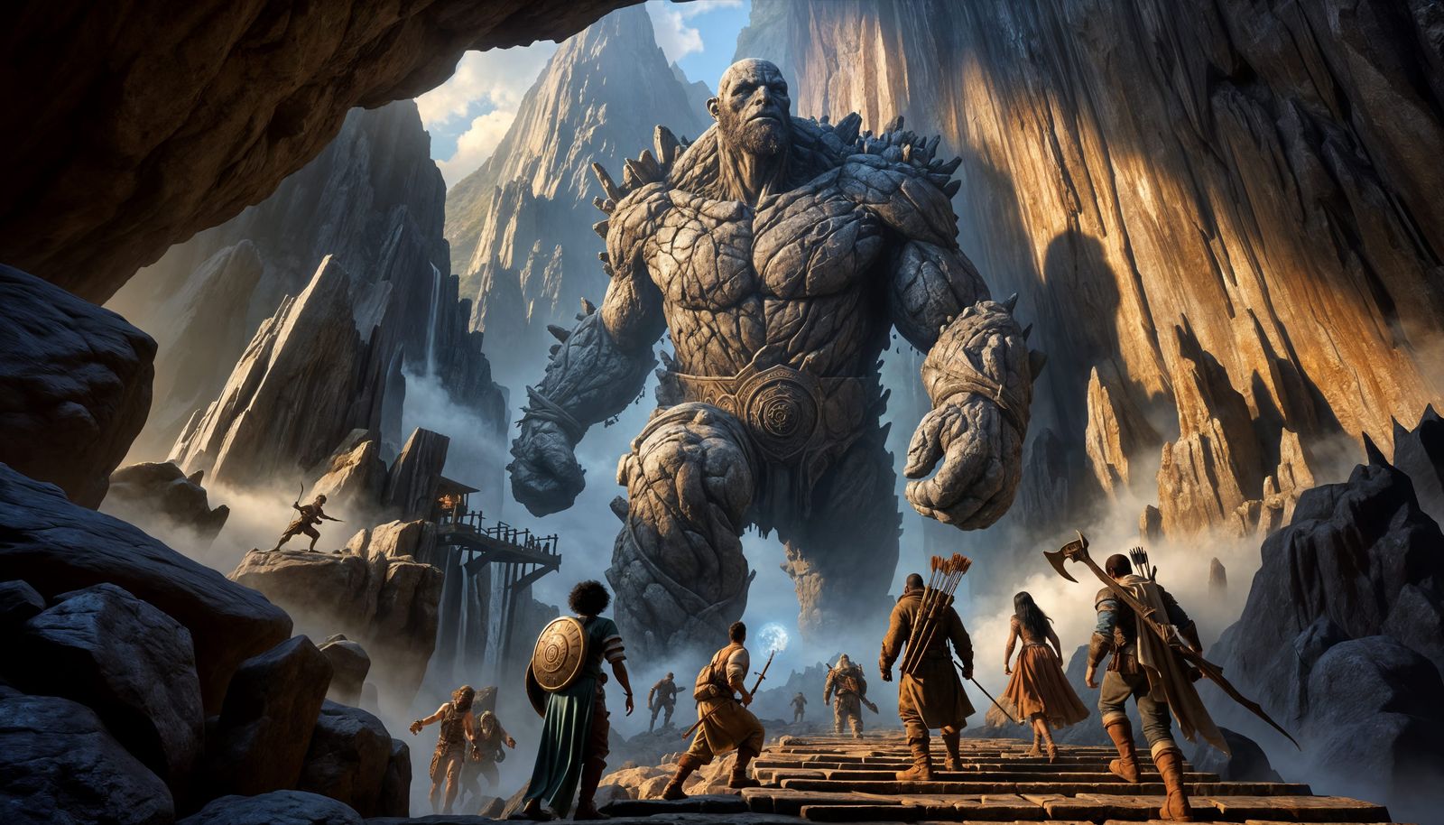 Craa’ghoran Giant Lair: Fantasy Adventure in Ultra HD