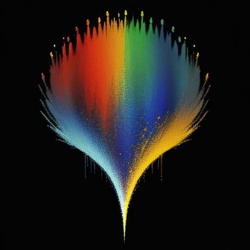 Colorful Abstract Art in Cubist Dada Surrealist Style