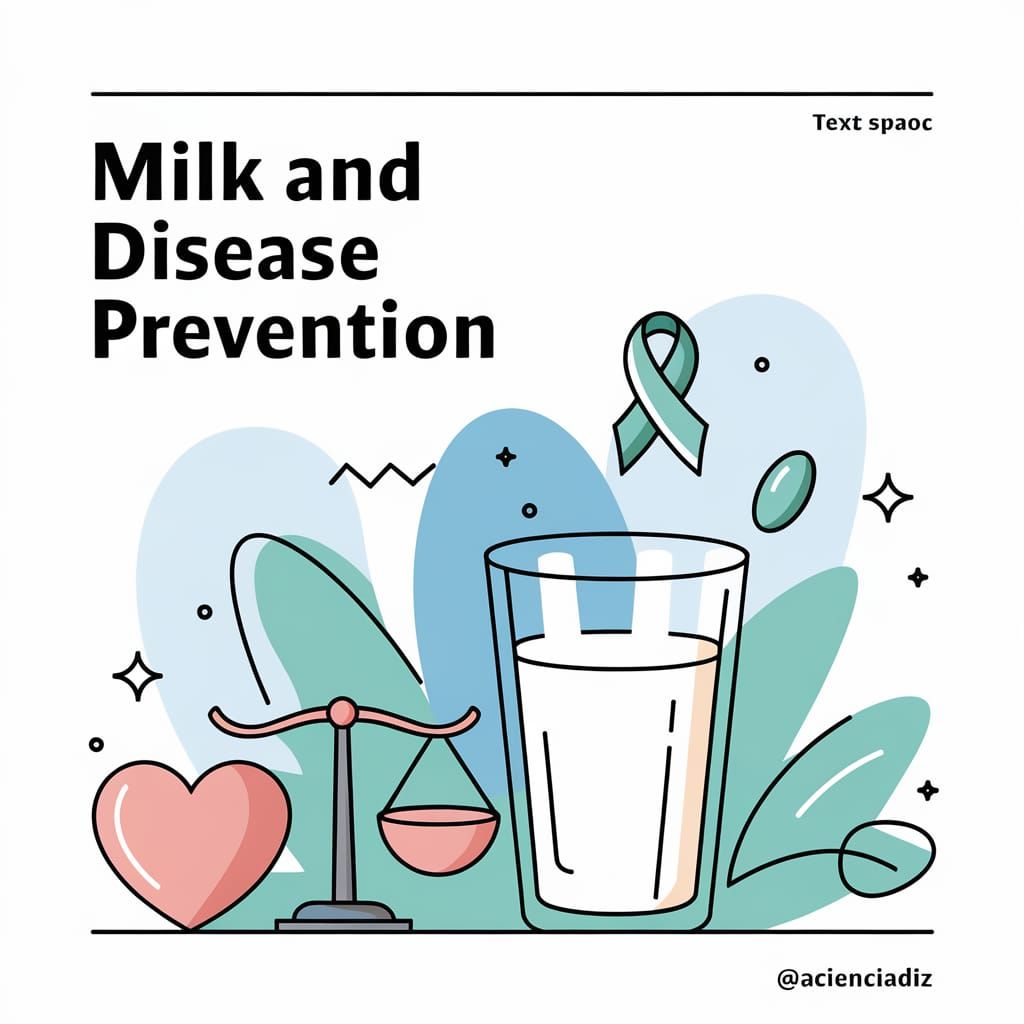 Milk and Disease Prevention: Health Benefits Visualized