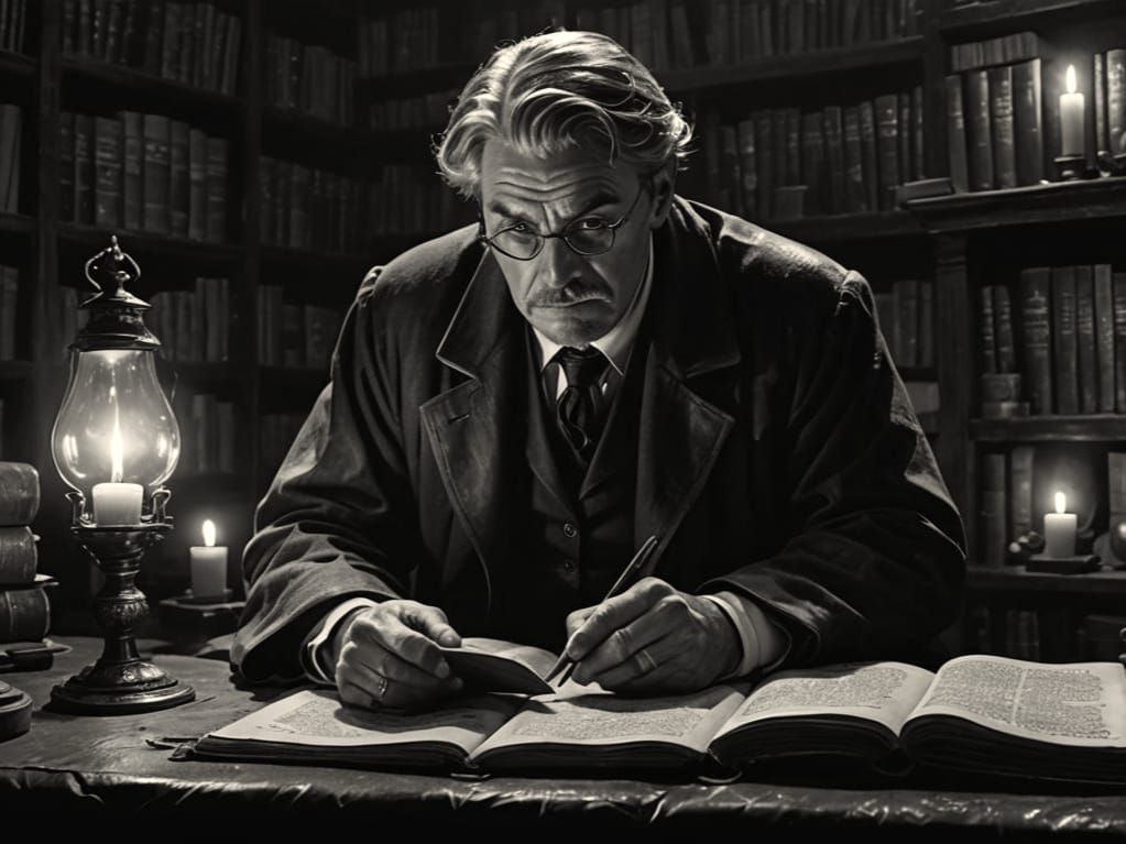 Miskatonic University: Lovecraftian Horror in Oil Painting