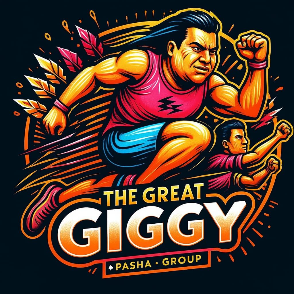Energetic Logo for THE GREAT GIGGY (PASHA) GROUP