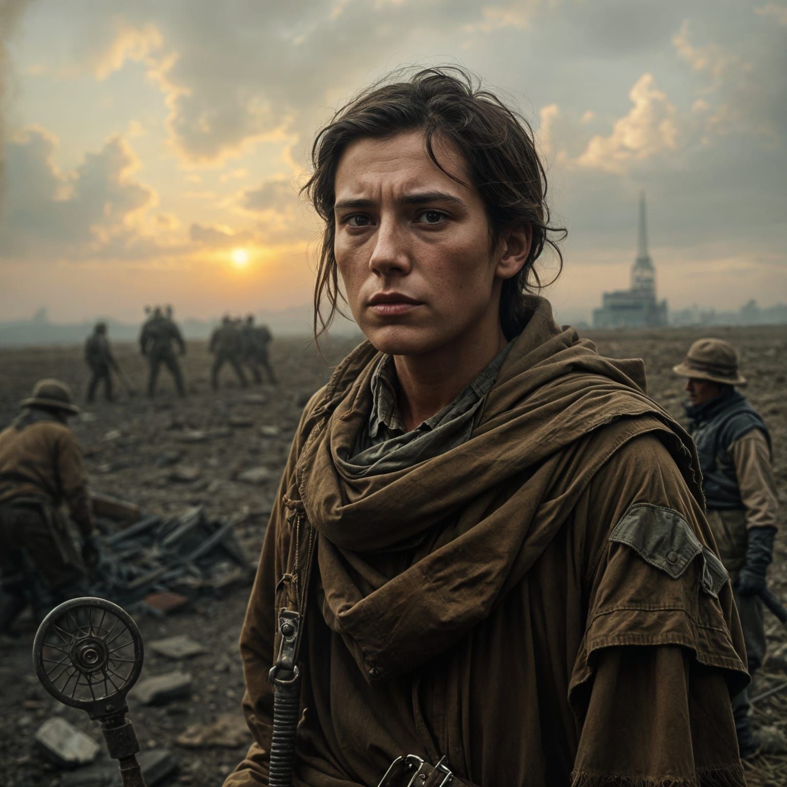 Broken Human Resilience in a Desolate Landscape