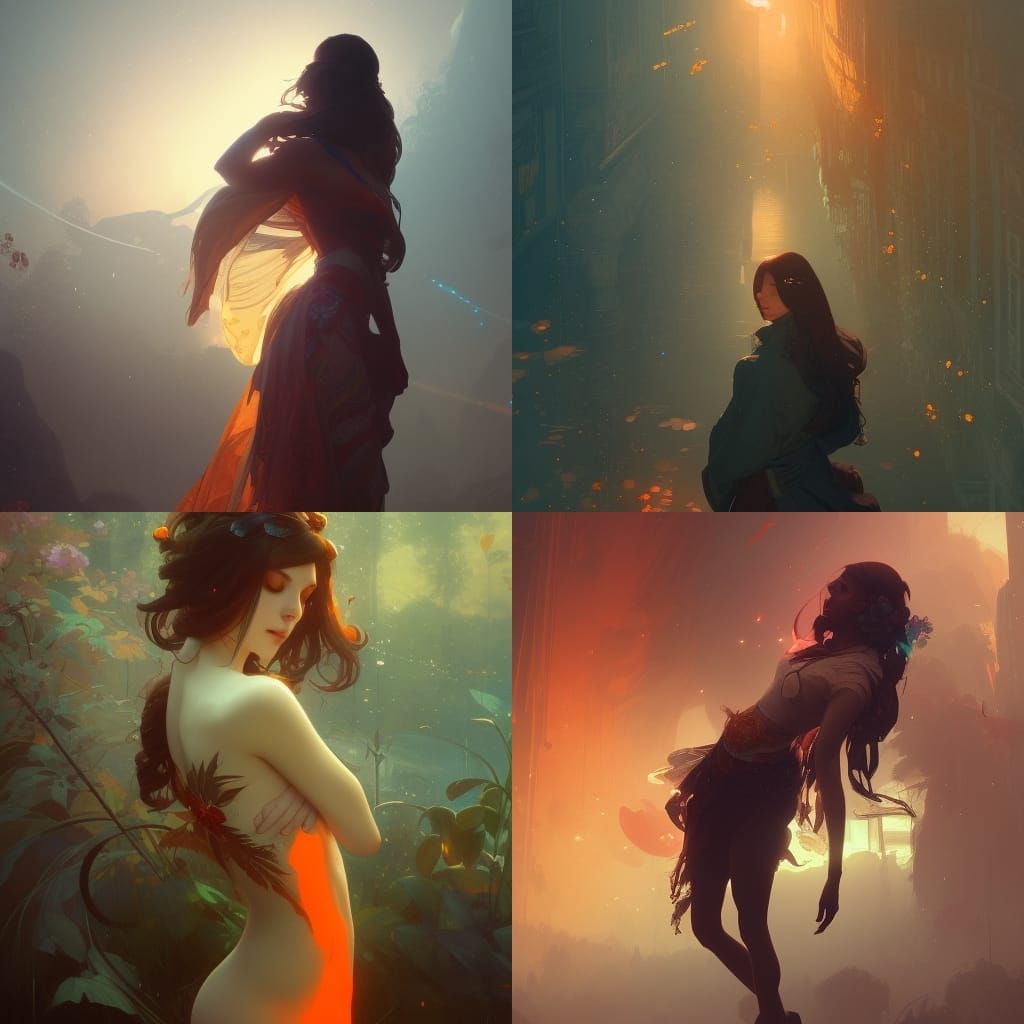 Falling in Love: Hyperdetailed Concept Art