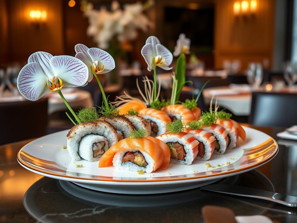 A party platter of sushi 2