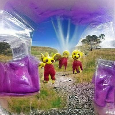 Teletubbies: An AI Interpretation