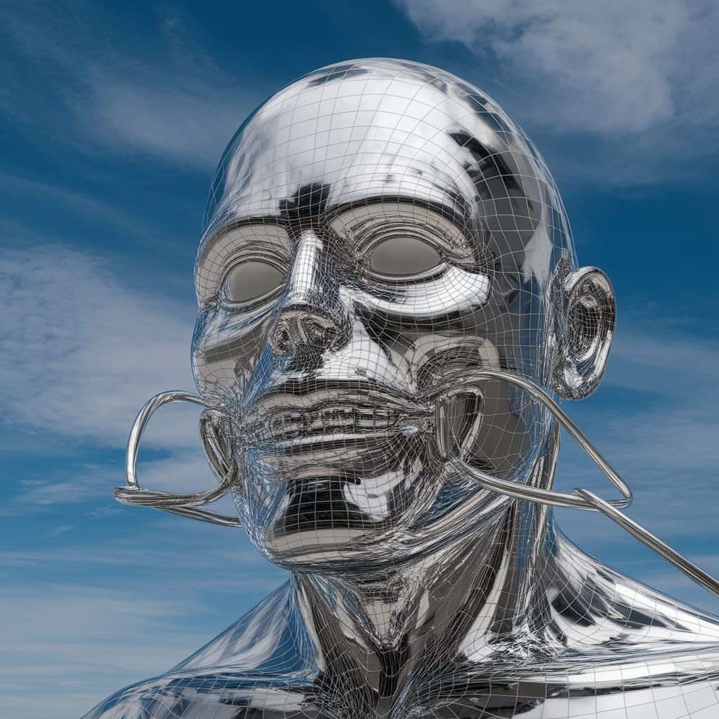 Hyper Detailed Chrome Scene