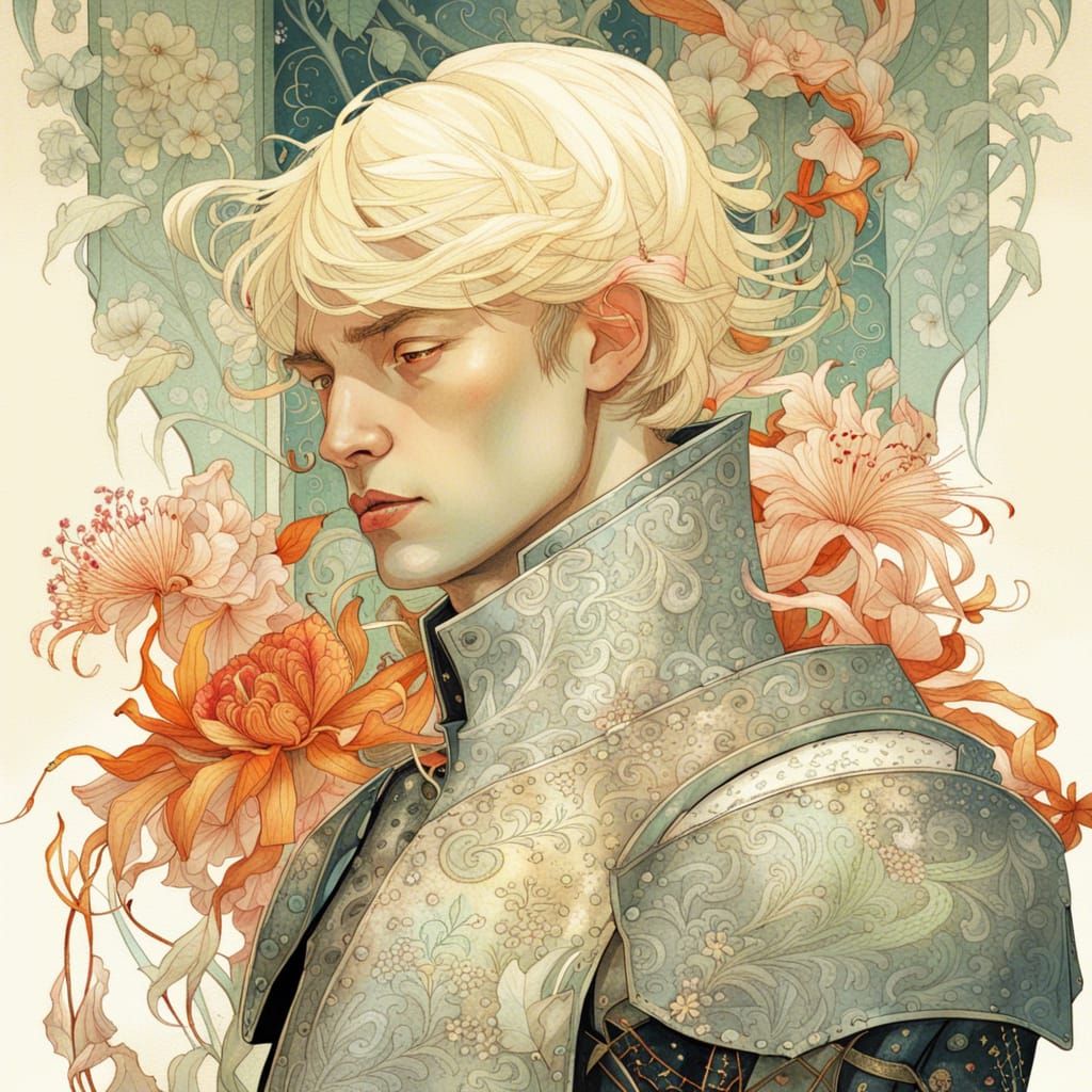 Armored Knight in Fantasy Versailles, Ngai Style