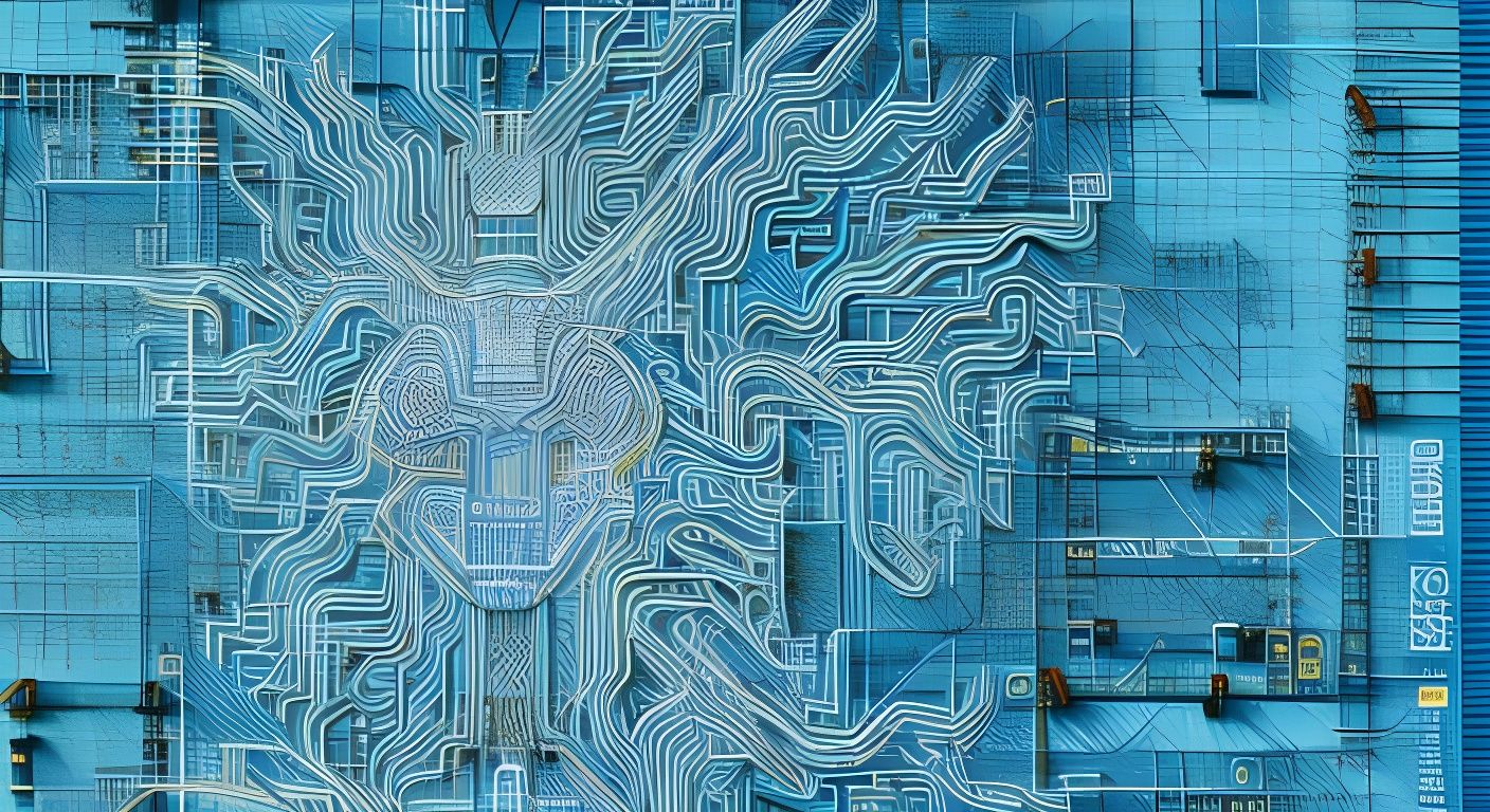 Architectural Blueprint of a Mind in Blue