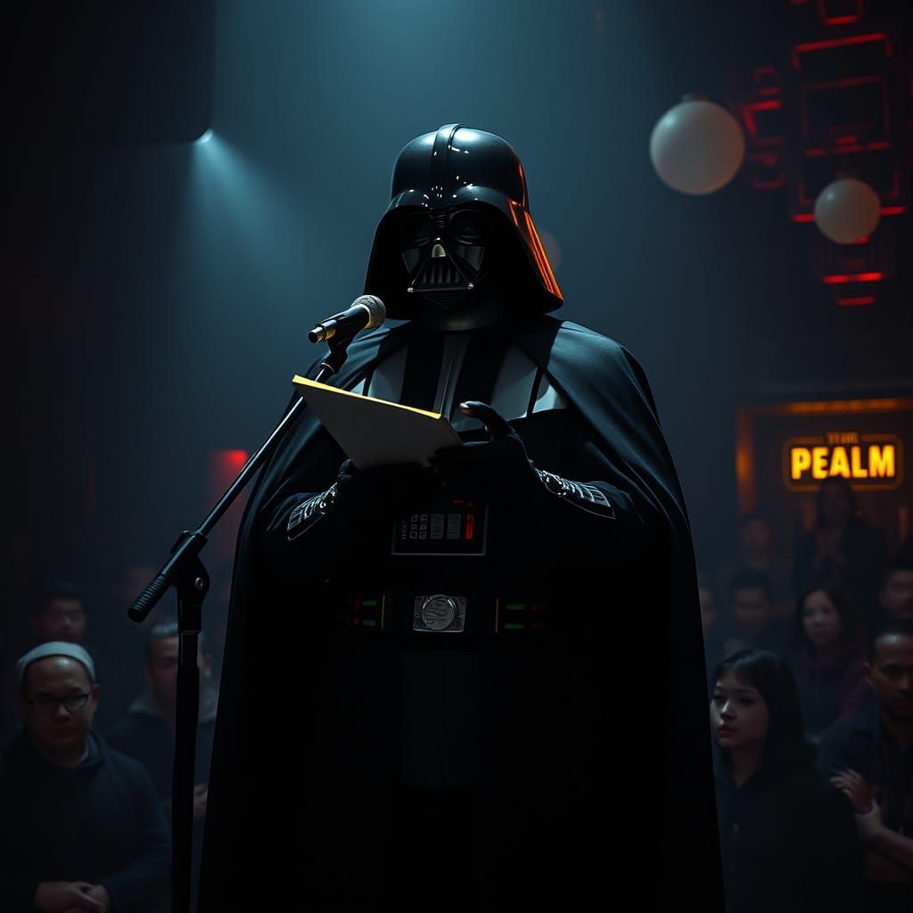 Dark Lord of the Mic: A Moody Poetry Reading