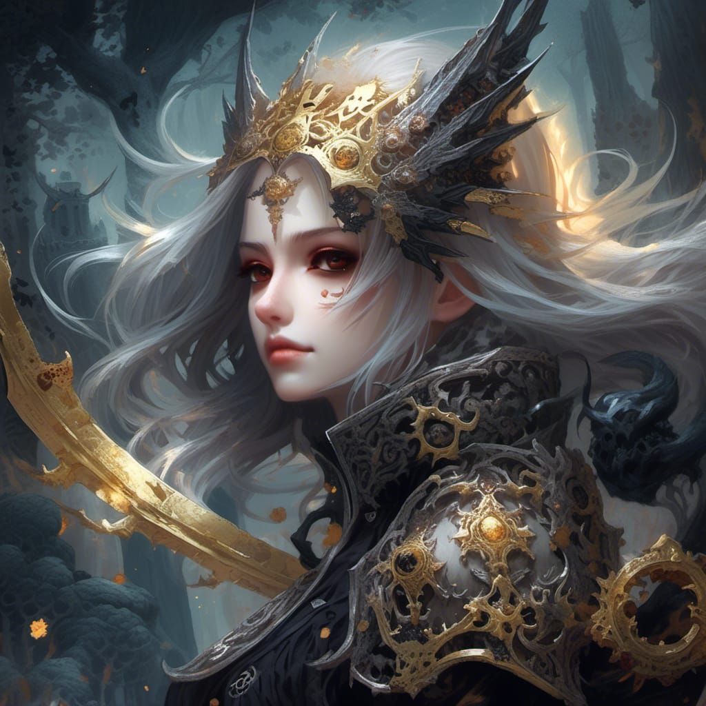 Ominous Tickler Collecting Mirth in Surreal Scene