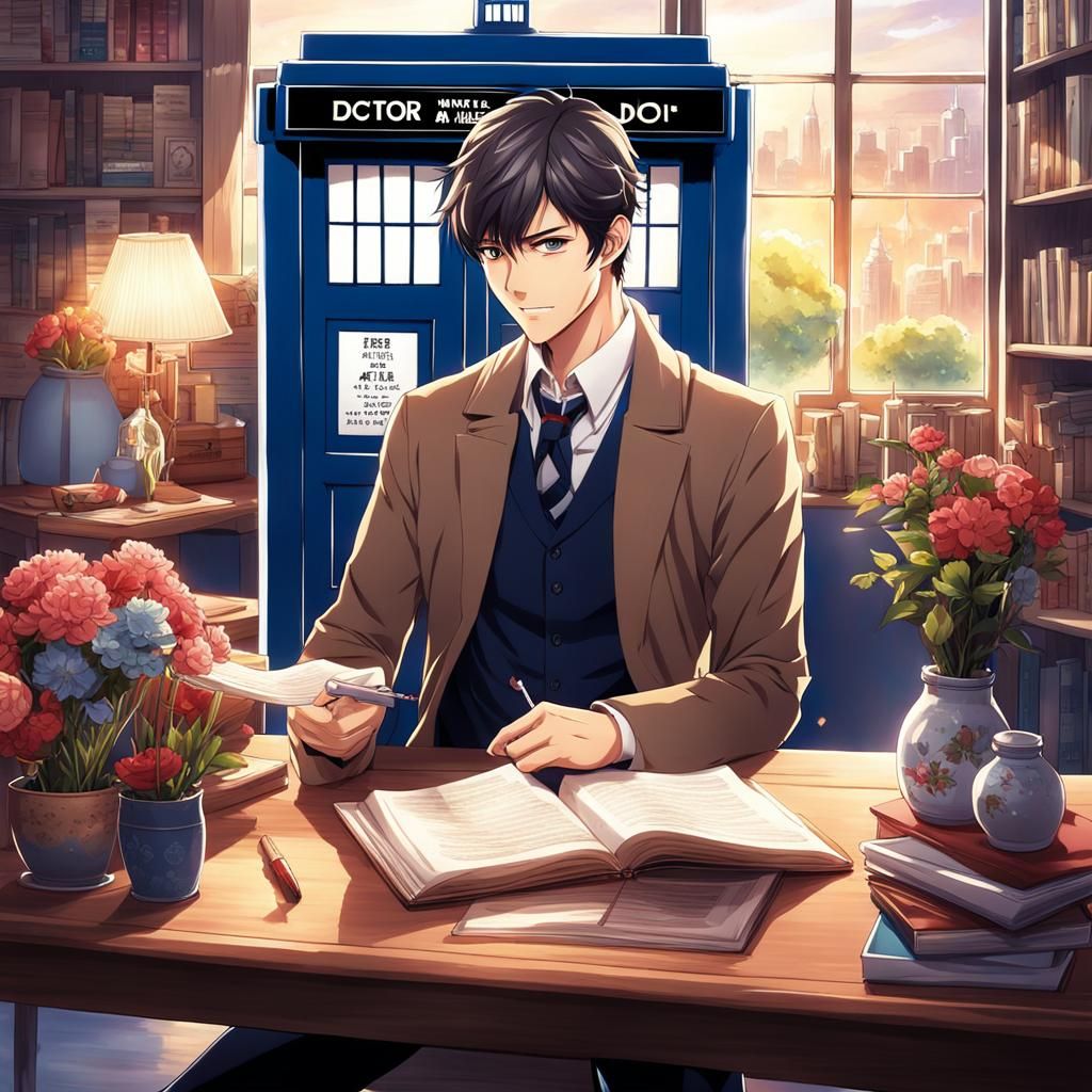 Anime Doctor's Love Story Through Manga Novels