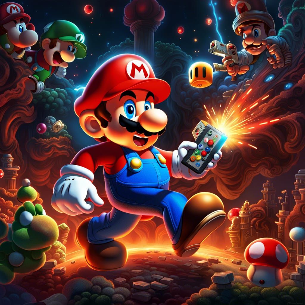 1980's Nintendo Mario