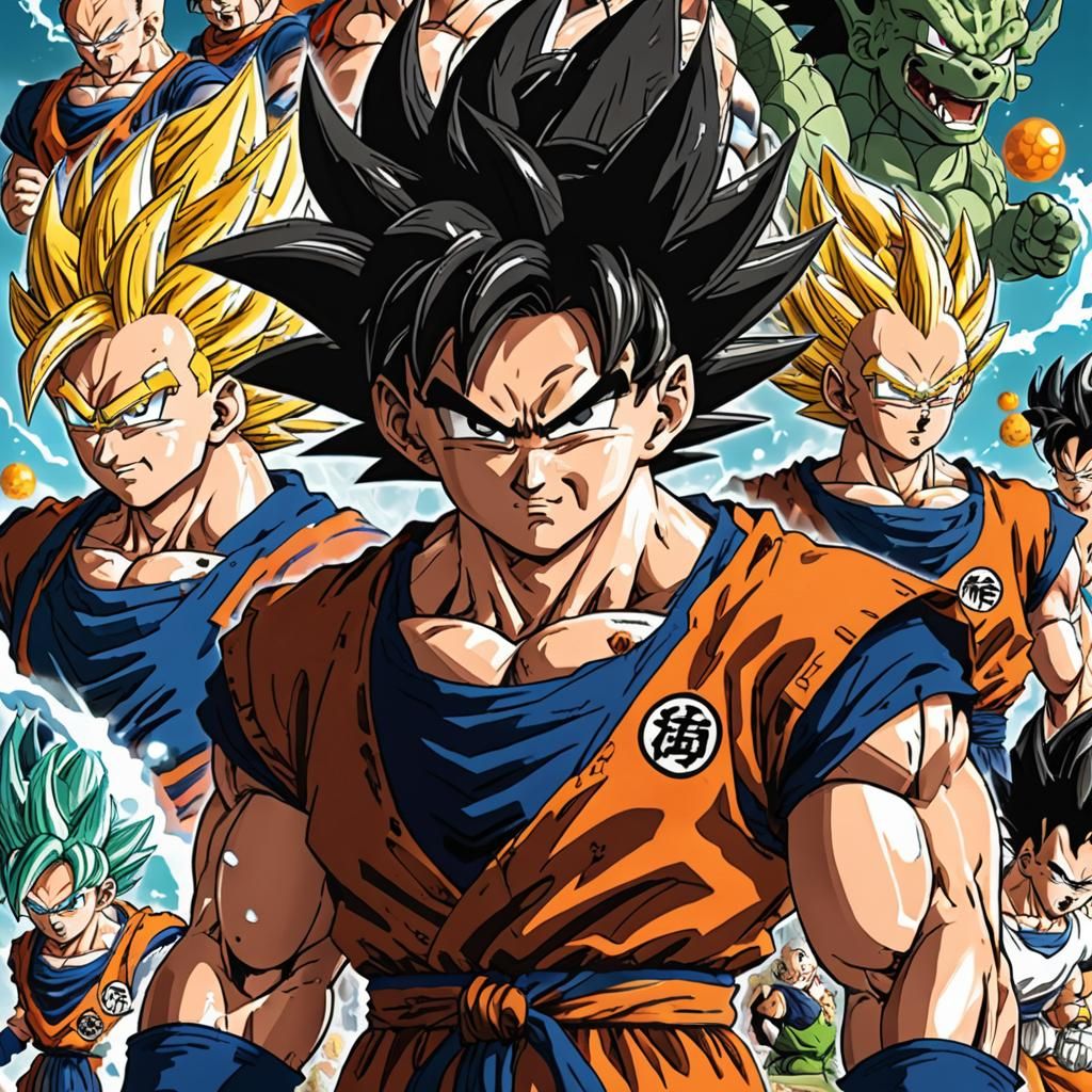 Dragon Ball AI Generated Image