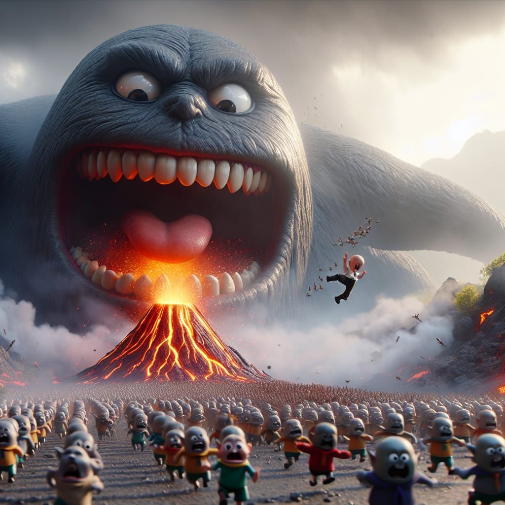 Big Dandy Dirtgobbler Eats The Volcano III