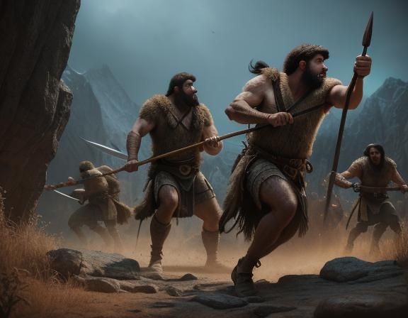 Paleolithic period Cavemen