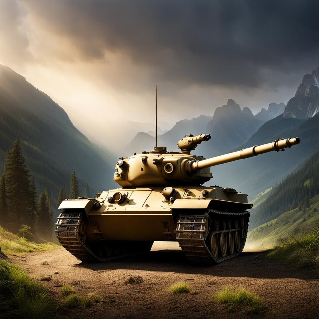 AI Generated Tank Image