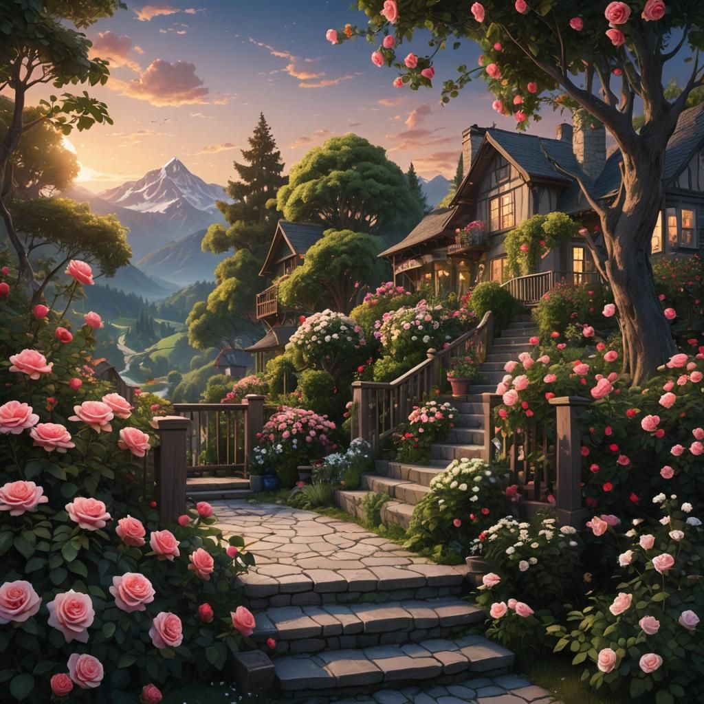 Girl in a Garden: Matte Painting in Unreal Engine