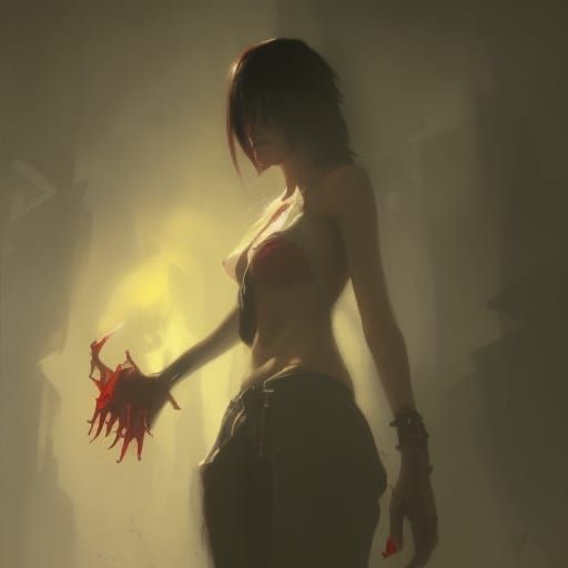 Sinister Heart by Greg Rutkowski