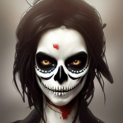 Hyperdetailed Portrait of Jack Skellington