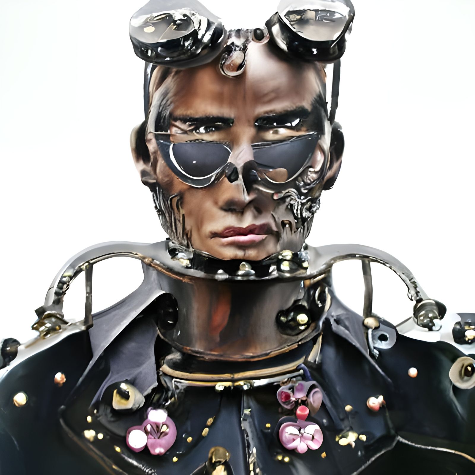 Terminator in Polished Steampunk Style