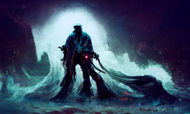 Davy Jones, Sinister Vapor Art