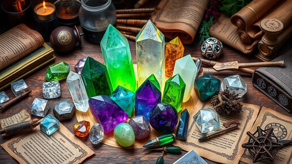 Enchanted Alchemist's Laboratory in Mystic Style