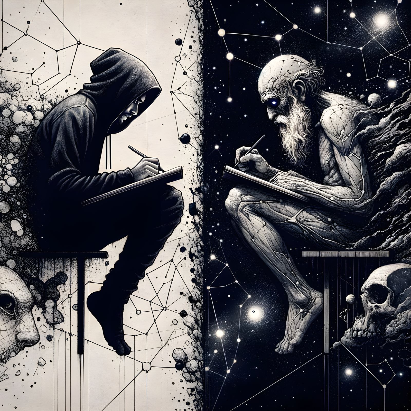 Artist at Cosmic Edge