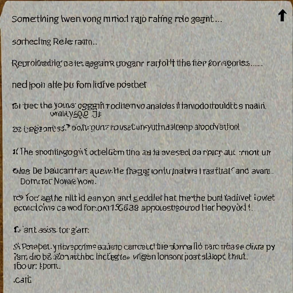 AI Image Generation Error: Visual Failure