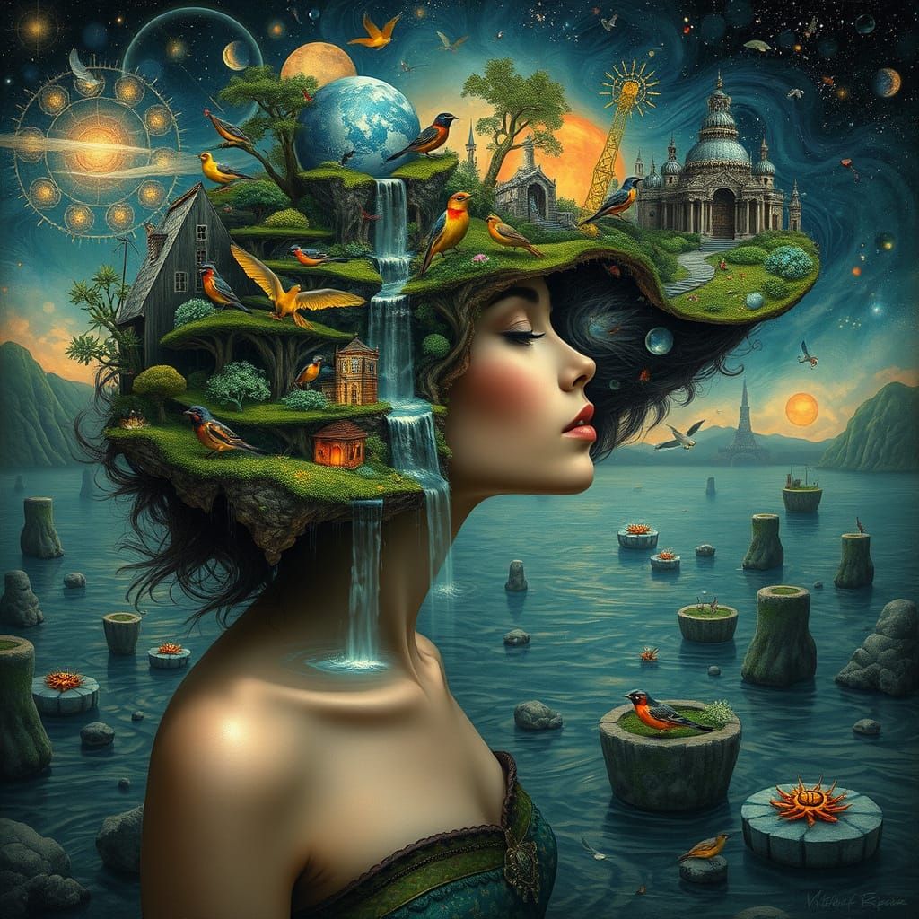 Psychedelic Bio-Art: Floating City Utopia in Ernst Haeckel S...