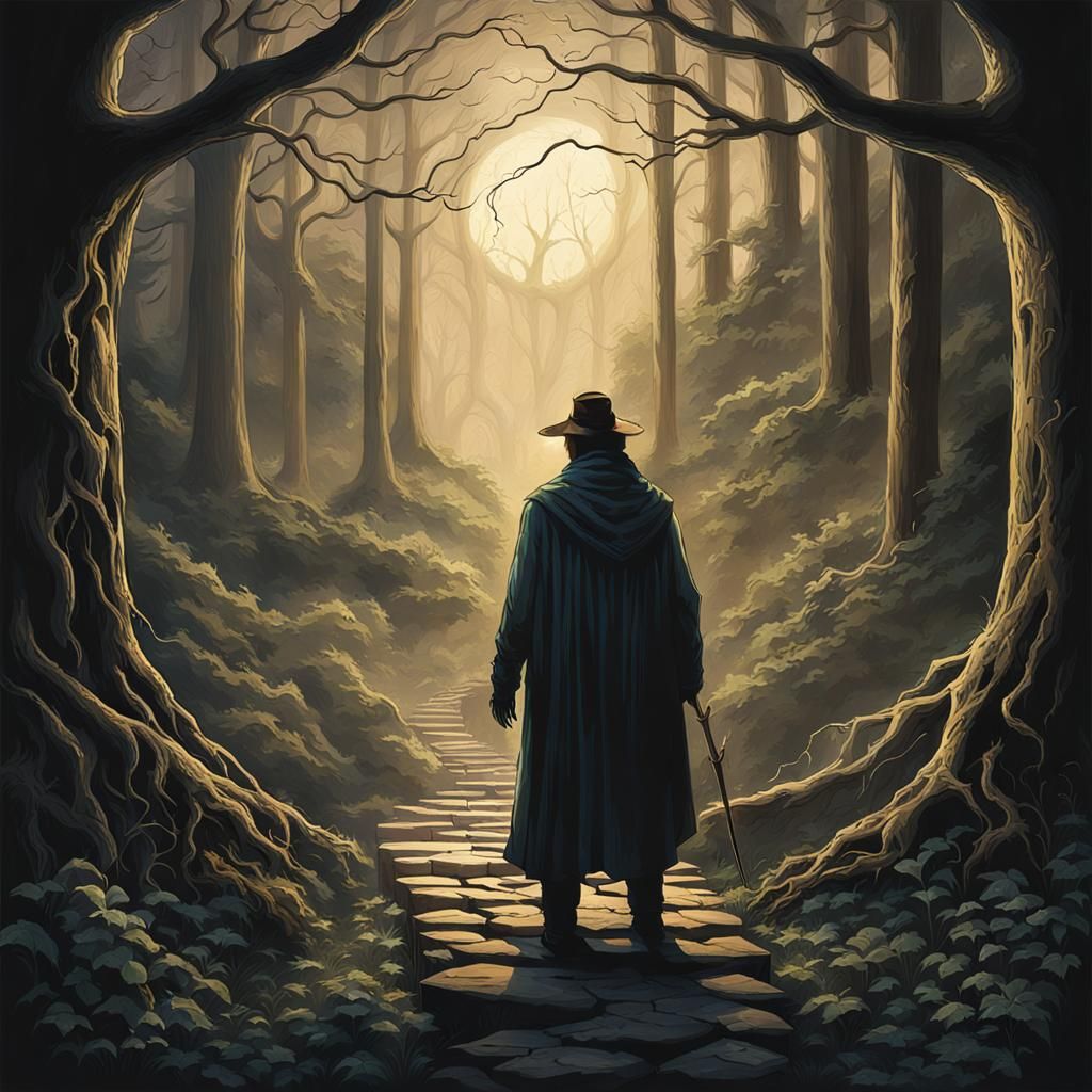 Full Moon Ahead, But Wait, What is the Mystery Surrounding the Mysterious Male on the Path