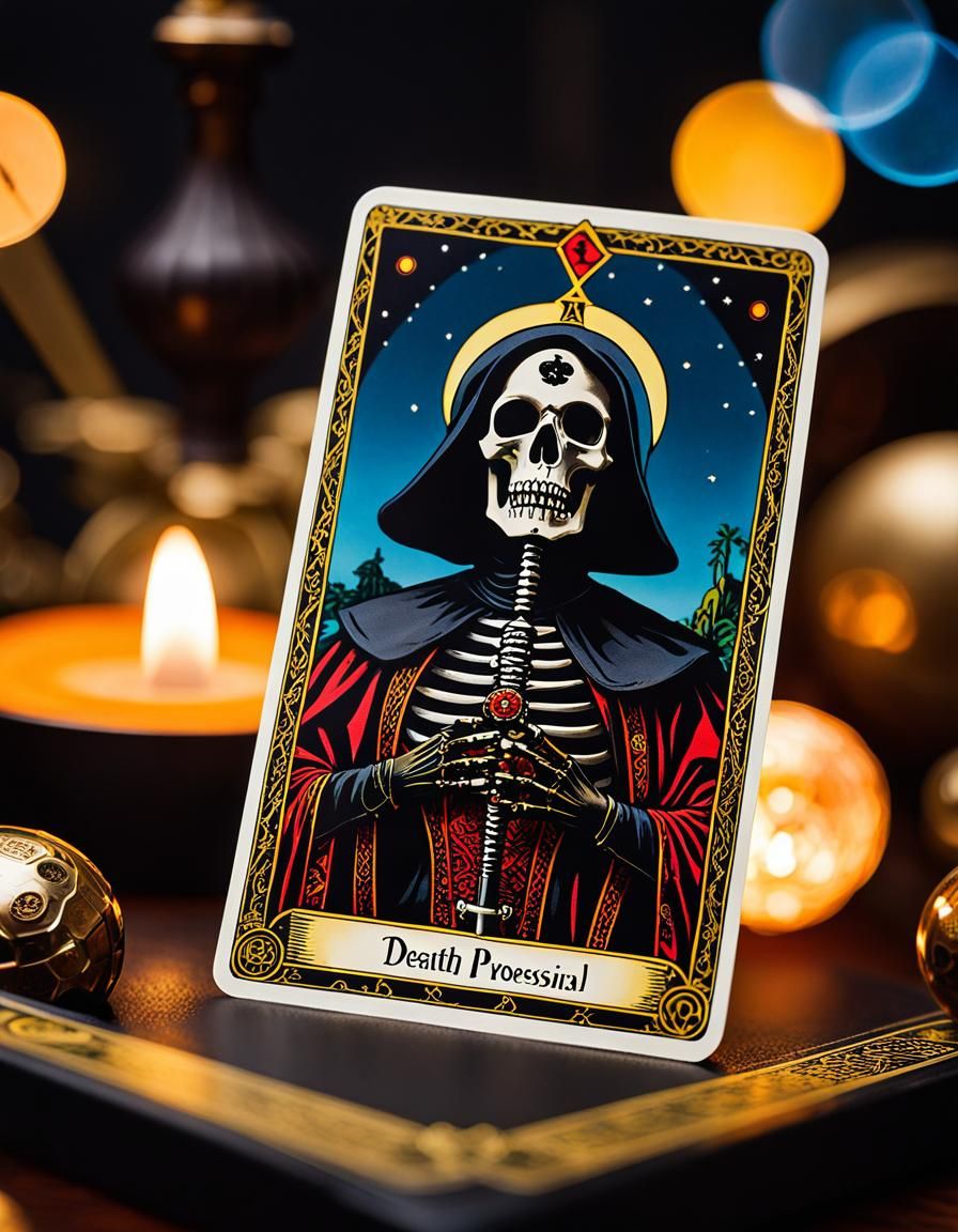 Tarot Card The Death by Per.