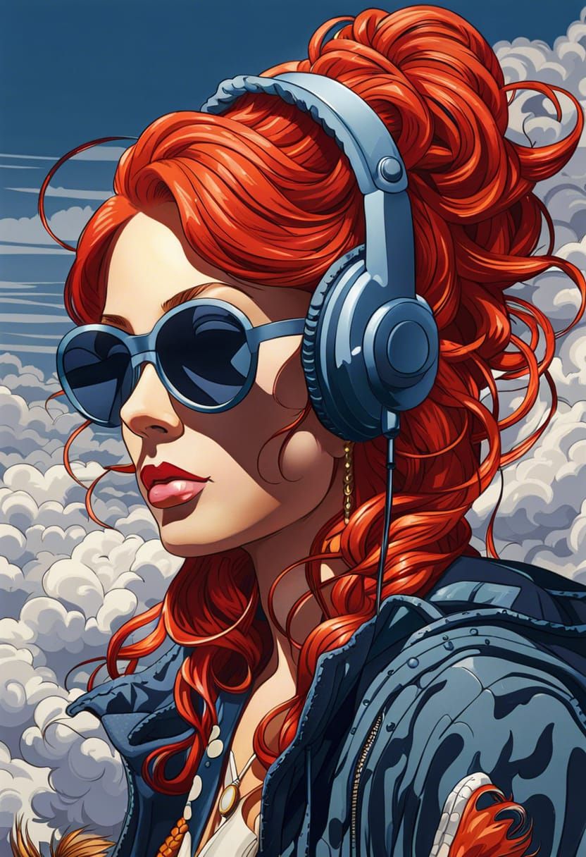 Image with Bold Outlines and Cell Shading