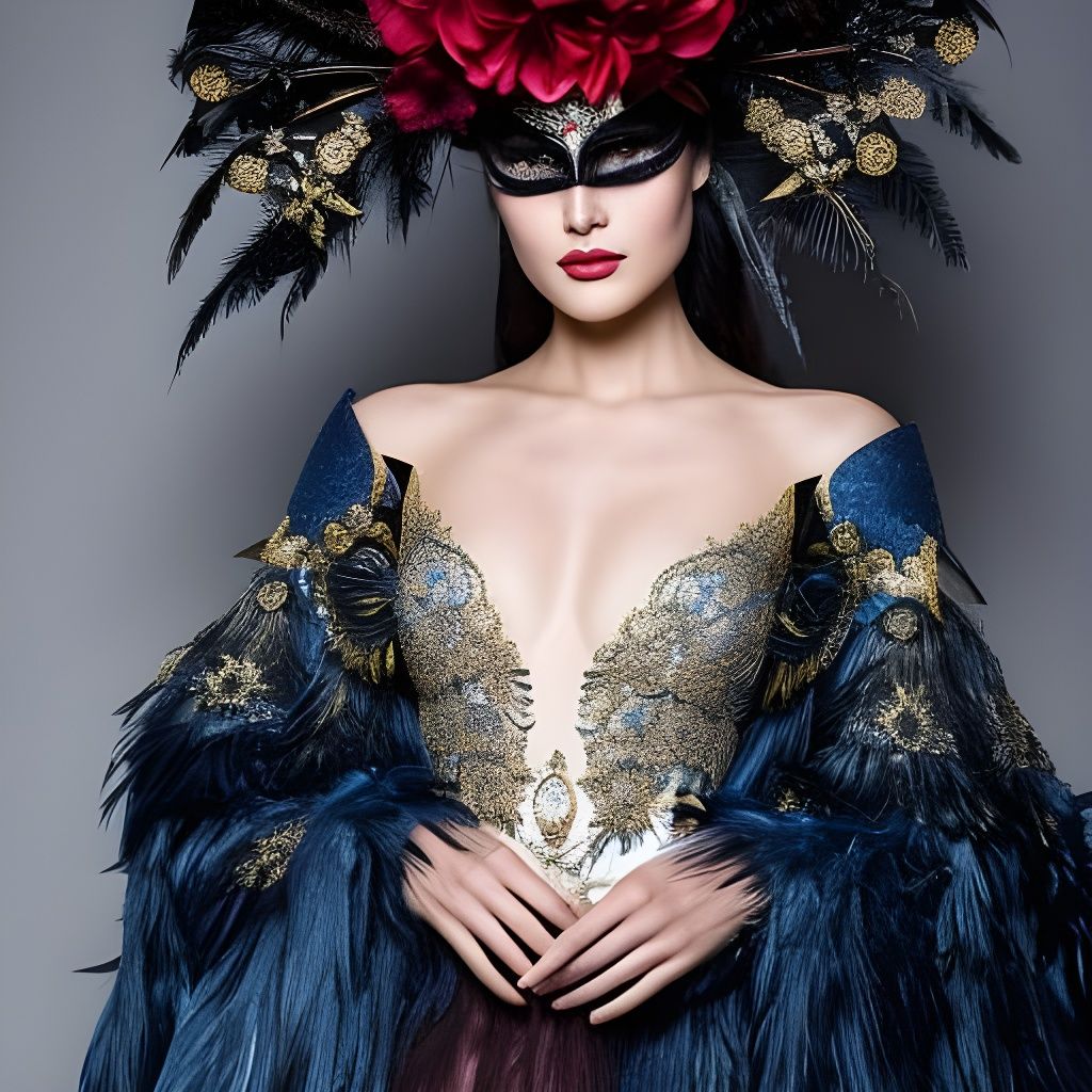 Fairytale Princess at Midnight Masquerade Ball