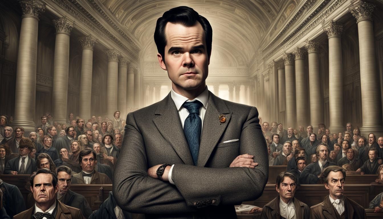 Jimmy Carr on Trial: Hyperrealistic Courtroom Drama