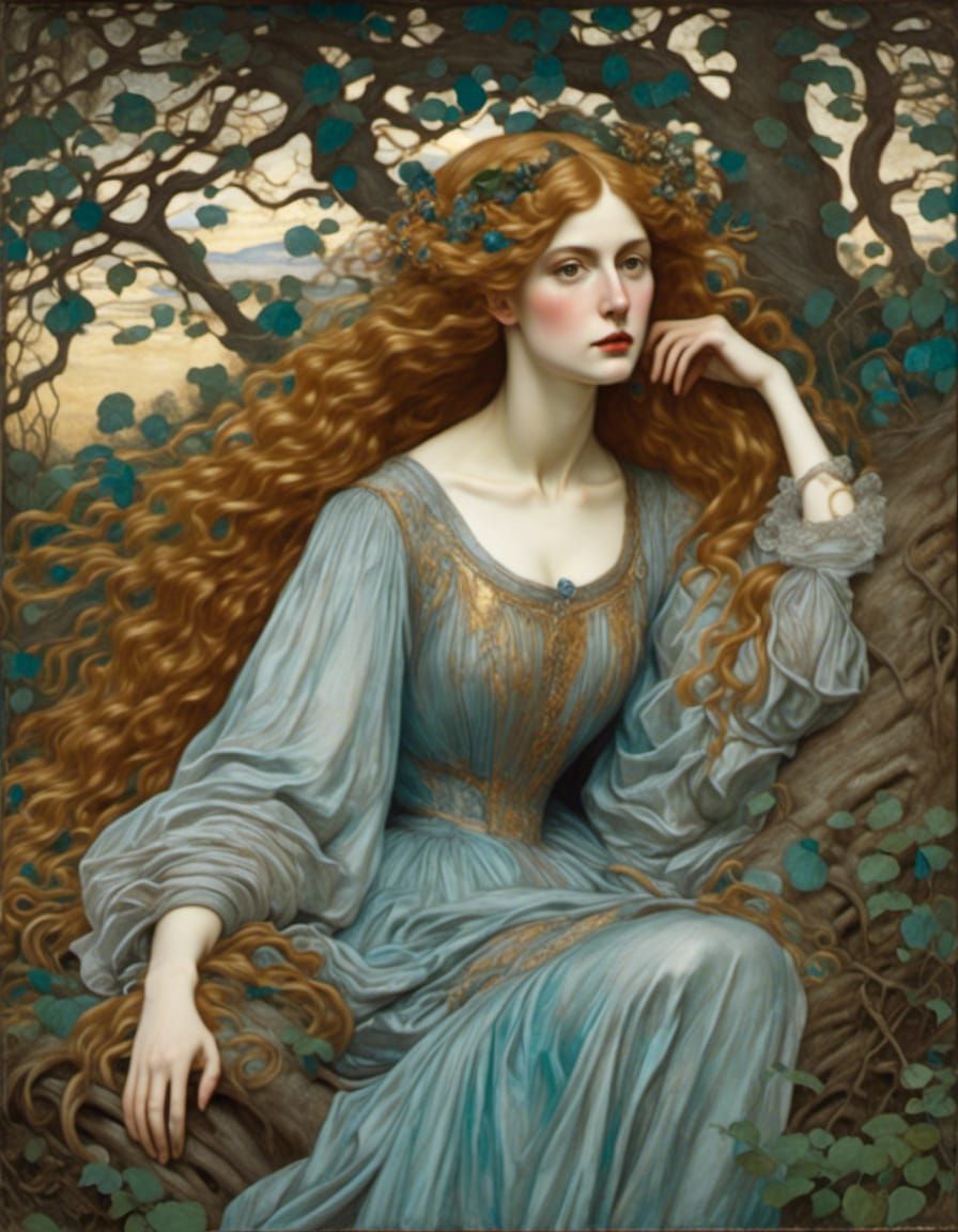 Lady Lilith Rossetti 8k resolution <lora:Pre Raphaelite:1.0>