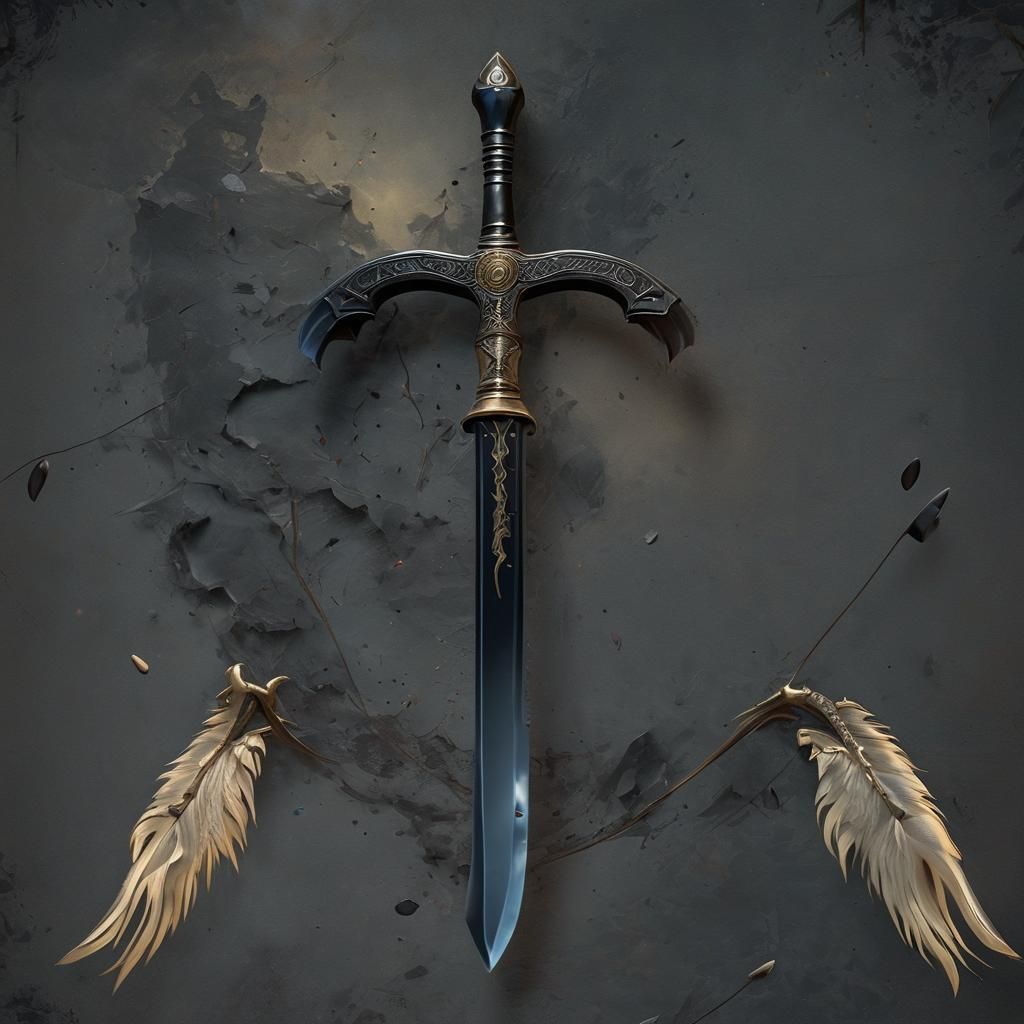 Dark Steel Scythe: Gothic Epic in 8k Resolution