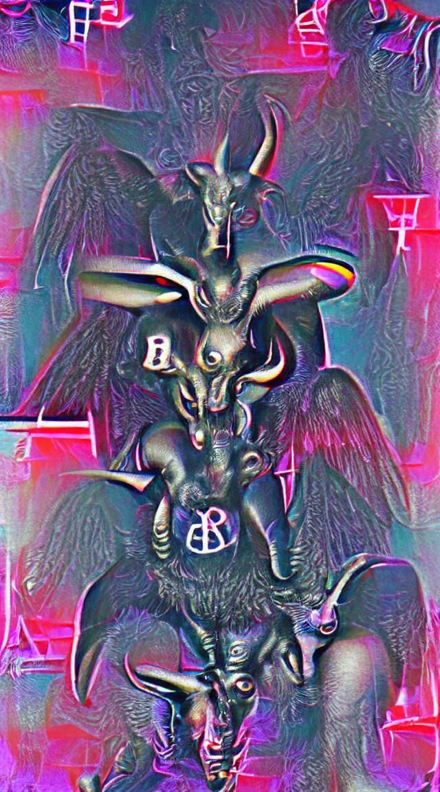 Detailed Image of Baphomet