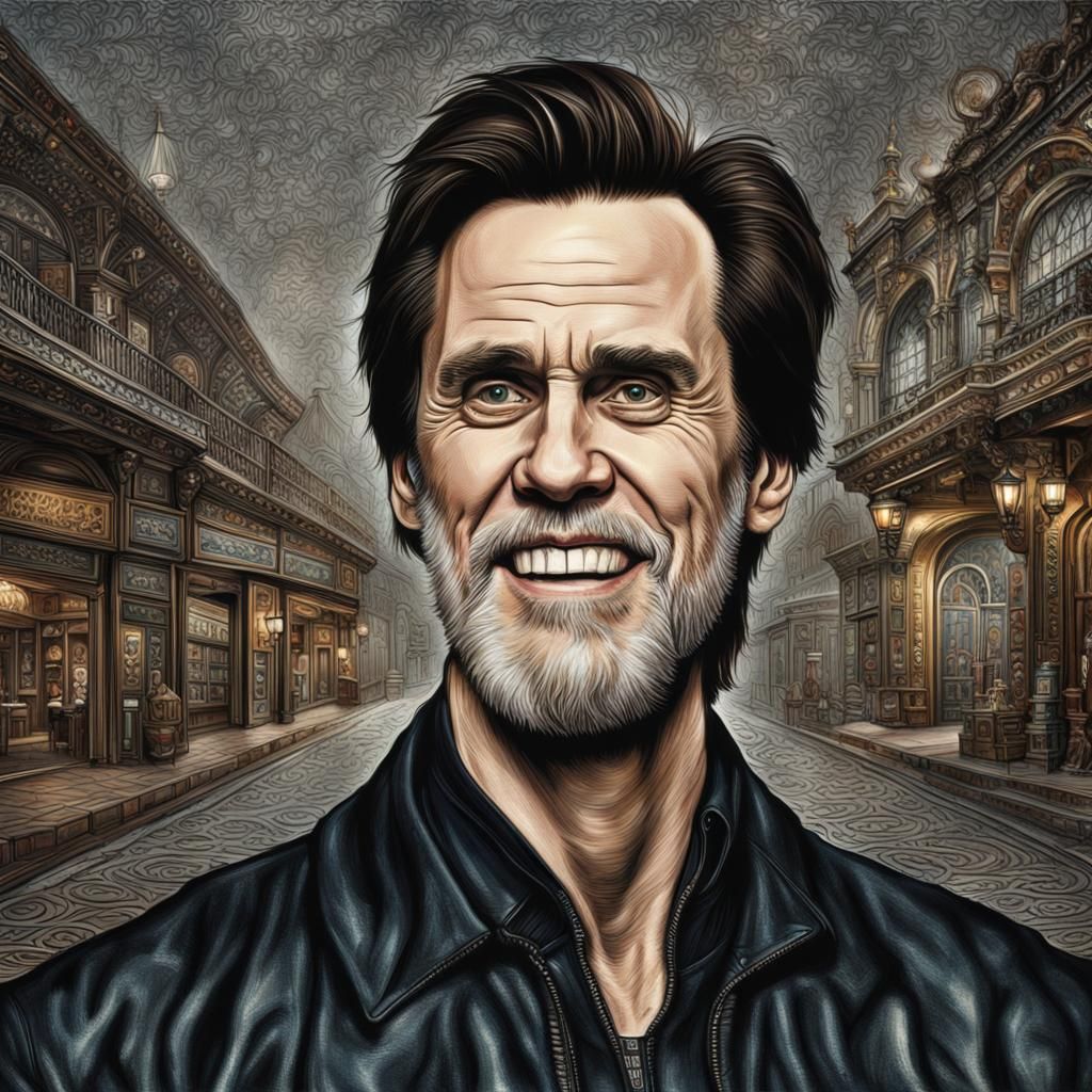 Hyperrealistic Portrait of a Man with Intense Details