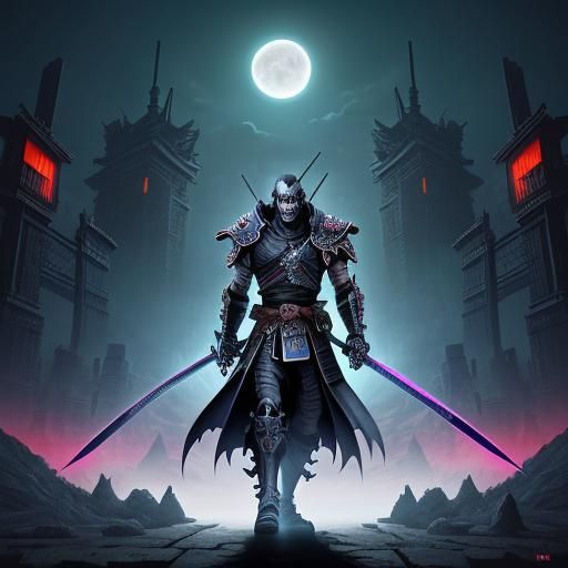 Necropolis Underworld Skeleton Samurai