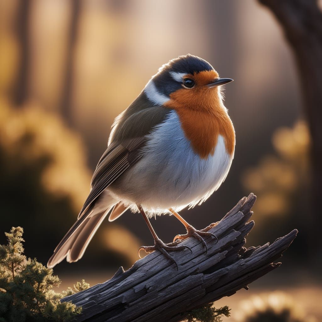 Haughty looking Robin