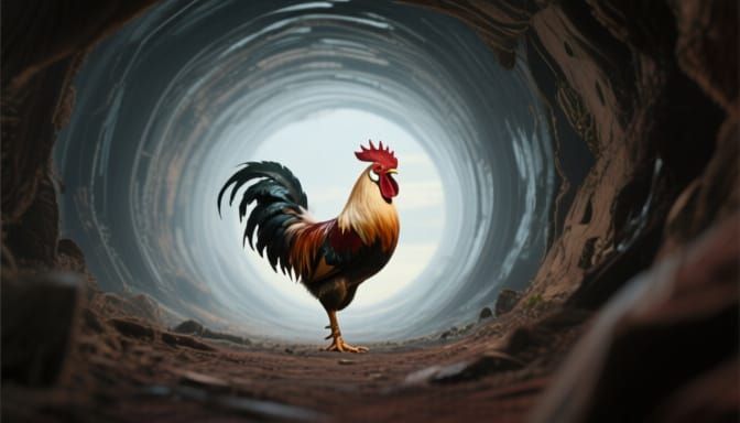 Inverted Time Tunnel Borks Upon the Indifferent