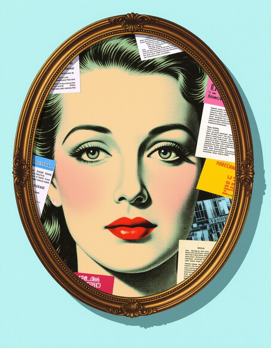 Mirroring Lost Dreams Hiding Found Objects Stretching From H...