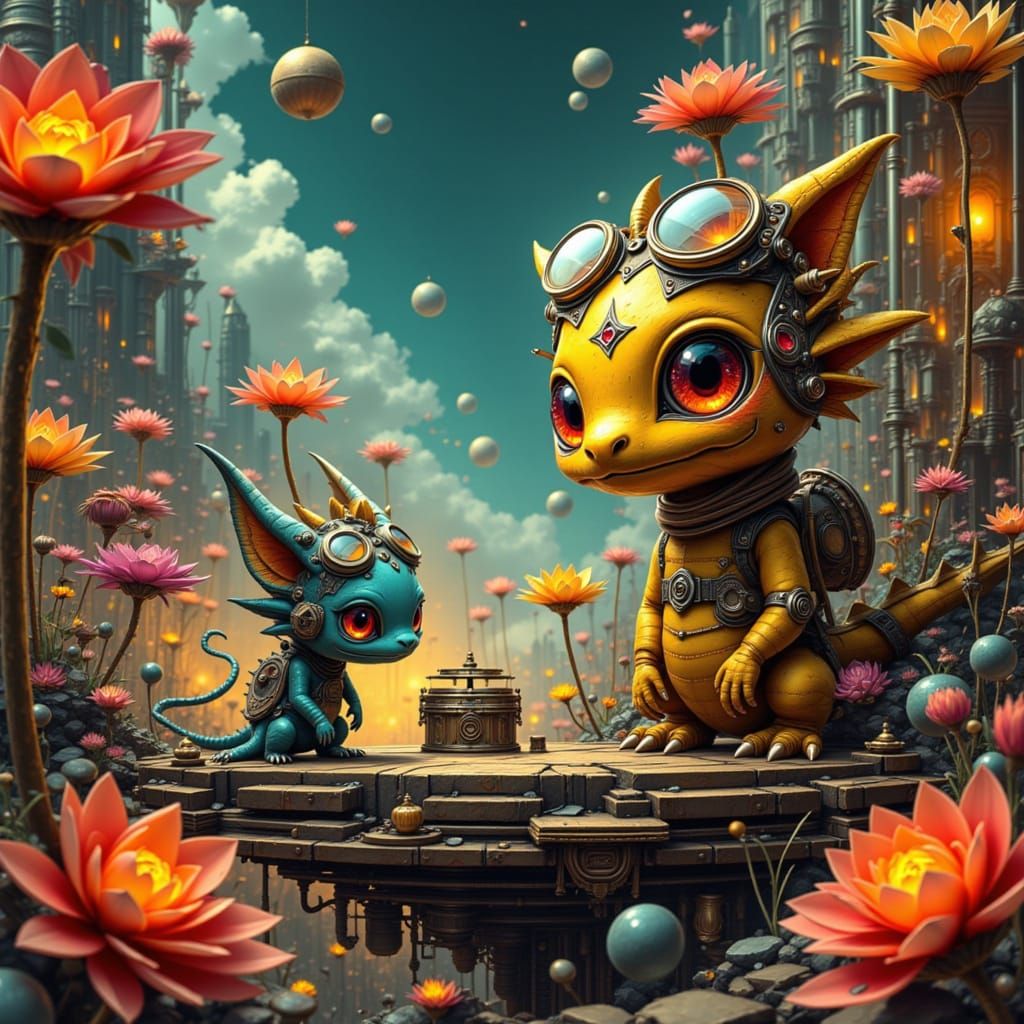 <lora:Chibi-Chibi:1.0> <lora:Akimora:1.0>