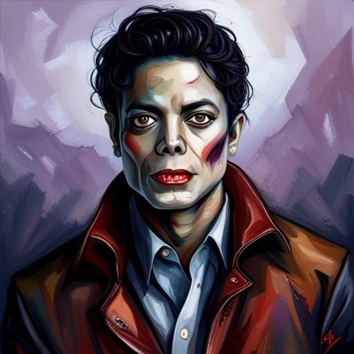 Zombie Michael Jackson Digital Rendering