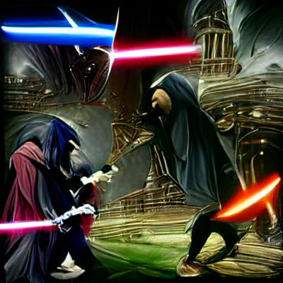 Epic Jedi vs Sith Battle